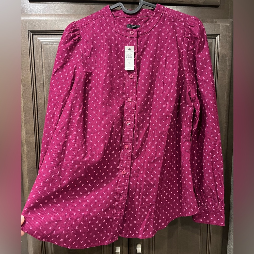 Talbots corduroy button down - Picture 7 of 7